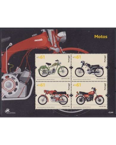 F-EX61939 PORTUGAL MNH 2007 MOTO MOTORCYCLE TRANSPORTS.