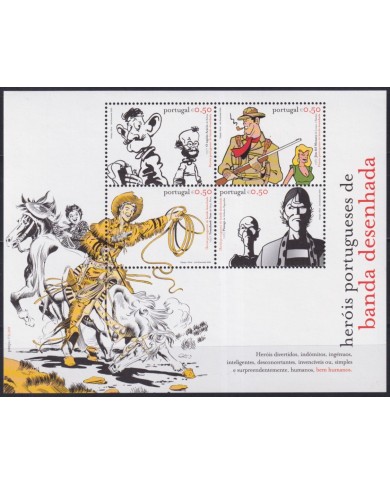 F-EX61209 PORTUGAL MNH 2004 COMICS DRAWING PITANGA JIM DEL MONACO ACACIO.