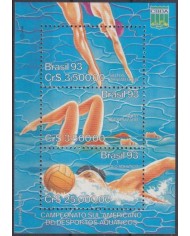 F-EX61819 BRAZIL MNH 1993 SPORT WATER SOUTH AMERICA CHAMPIONSHIP GAMES.
