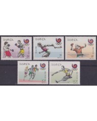 F-EX63480 RWANDA MNH 1988 SEOUL OLYMPIC GAMES TENNIS TABLE BOXING ATHLETISM.