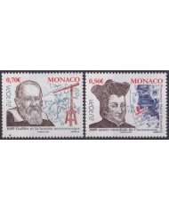 F-EX63214 MONACO MNH 2009 EUROPA ASTRONOMY YEAR GALILEO TELESCOPE SPACE.