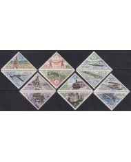 F-EX62858 CONGO MNH 1961 POSTAGE DUE TRANSPORT RAILROAD AUTO CICLE AIRPLANE SHIP.