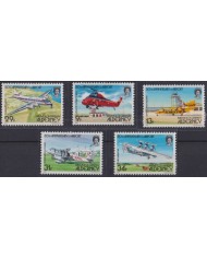 F-EX64221 ENGLAND UK ALDERNEY IS MNH 1989 ISLAND MAP.