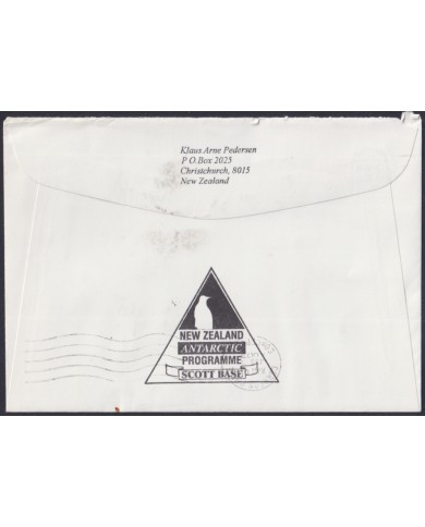 F-EX64186 ROSS DEPENDENCES 2003 ANTARCTIC SCOTT STATION COVER C-17 GLOBEMASTER.