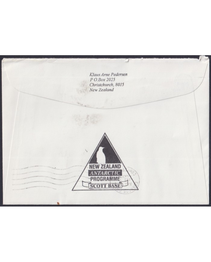 F-EX64186 ROSS DEPENDENCES 2003 ANTARCTIC SCOTT STATION COVER C-17 GLOBEMASTER.