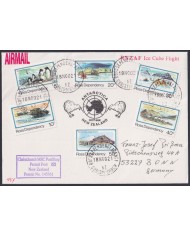 F-EX64200 ROSS DEPENDENCES 2002 ANTARCTIC SCOTT STATION RNZAF ICE CUBE FLIGHT.