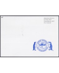 F-EX64168 INDONESIA 2003 ANTARCTIC EXPEDITION STATION POSTCARD TASMANIA PAQUEBOT.