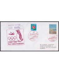 F-EX64170 JAPAN 2000 ANTARCTIC STATION OLIMPIC SYDNEY GAMES SHIP.