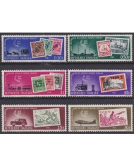F-EX64042 TOGO MNH 1963 65th ANNIV OF POSTAL SERVICE RAILROAD SHIP PAQUEBOT AVION.