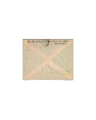 F-EX574 SPAIN ESPAÑA HOTEL OLIDEN LEON. 1937. CENSORSHIP SAN SEBASTIAN FRANCE