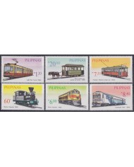F-EX63354 PHILIPPINES MNH 1984 CHEMIS DE FER RAILWAY TRAIN LOCOMOTIVE FERROCARRIL.