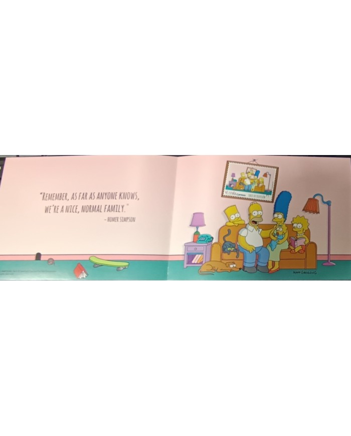 F-EX63789 SPAIN ESPAÑA MNH 2019 THE SIMPSONS CARTOONS SPECIAL SHEET.