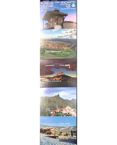 F-EX63790 ESPAÑA SPAIN MNH 2020 SPECIAL FORMAT “A” BOOK PUEBLOS CON ENCANTO.