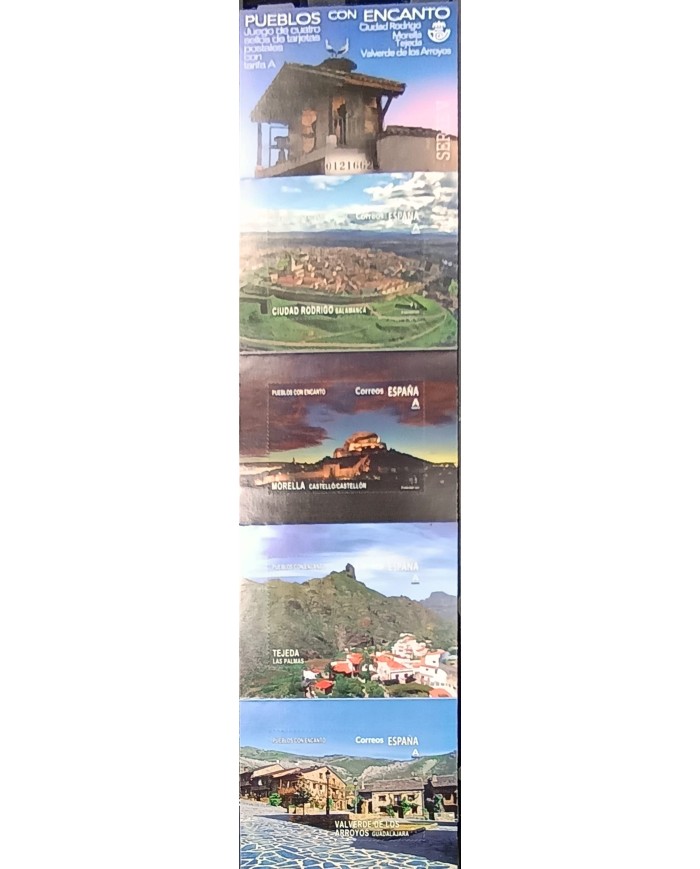 F-EX63790 ESPAÑA SPAIN MNH 2020 SPECIAL FORMAT “A” BOOK PUEBLOS CON ENCANTO.