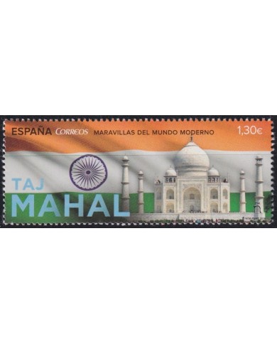 F-EX63899 ESPAÑA SPAIN MNH 2016 INDIA ARCHITECTURE TAJ MAHAL MARVELS OF WORLD.