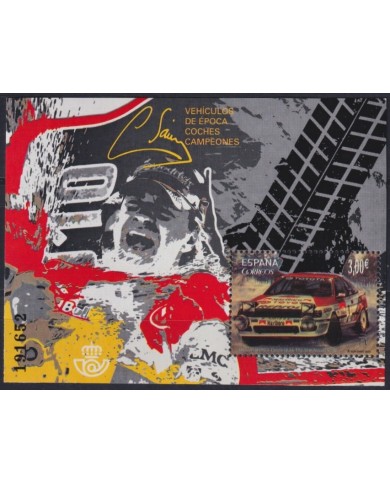 F-EX63901 ESPAÑA SPAIN MNH 2016 CHAMPION OLD CAR AUTO TOYOTA CELICA.