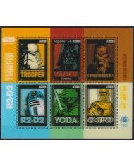 F-EX63775 ESPAÑA SPAIN MNH 2017 MOVIE CINEMA STAR WAR GUERRA DE LAS GALAXIAS.