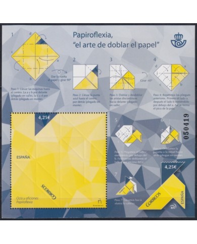 F-EX63776 ESPAÑA SPAIN MNH 2017 PAPIROFLEXIA OCIO.