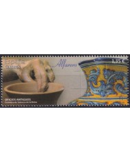 F-EX63909 ESPAÑA SPAIN MNH 2017 POTTERY TEXTURE ALFARERIA.