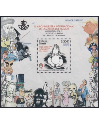 F-EX63778 ESPAÑA SPAIN MNH 2018 25º ANNIV INTERNATIONAL EXPO CARTOON.