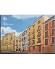 F-EX63779 ESPAÑA SPAIN MNH 2018 ARCHITECTURE CASAS DE COLORES SPECIAL TEXTURE.