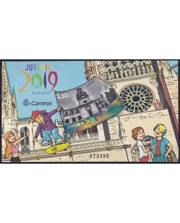 F-EX63928 ESPAÑA SPAIN MNH 2019 JUVENIA PHILATELIC EXPO CARTOON DRAWING