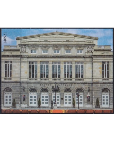 F-EX63934 ESPAÑA SPAIN MNH 2019 THEATER CAMPOAMOR OPERA MUSIC SPECIAL FORMAT.