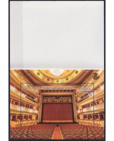 F-EX63934 ESPAÑA SPAIN MNH 2019 THEATER CAMPOAMOR OPERA MUSIC SPECIAL FORMAT.
