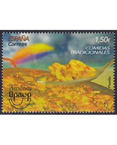 F-EX63936 ESPAÑA SPAIN MNH 2019 TRADITIONAL FOOD AMERICA UPAEP.