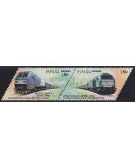 F-EX63944 ESPAÑA SPAIN MNH 2020 JOING ISSUE CHINA. RAIROAD PAT OF SILK FAST.