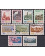 F-EX63801 CHINA TAIPEI TAIWAN MNH 1974 CONSTRUCTION CHEMIS DE FER RAILWAY TRAIN LOCOMOTIVE FERROCARRIL.