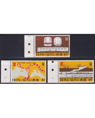 F-EX63383 HONG KONG MNH 1979 JAPAN RAILROAD RAILWAYS TRAIN LOCOMOTIVE.