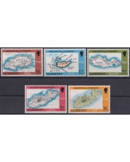 F-EX63954 ENGLAND UK ALDERNEY IS MNH 1989 ISLAND MAP.