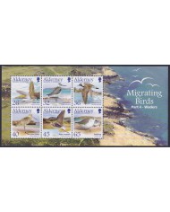 F-EX63796 ALDERNEY UK ENGLAND MH 2002 MIGRATING BIRD PART-4 WADERS AVES.