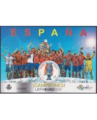 F-EX63688 ESPAÑA SPAIN MNH 2011 SOCCER UEFA CHAMPIONS CUP EURO 2012 FOOTBALL.