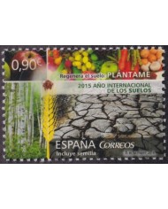 F-EX63959 ESPAÑA SPAIN MNH 2015 PLATEMOS EL PLANETA SEMILLA SEEDS FOR PLANTING.