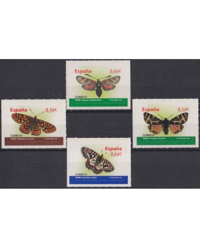 F-EX64236 ESPAÑA SPAIN MNH 2010 MARIPOSAS BUTTERFLIES PAPILLONS.