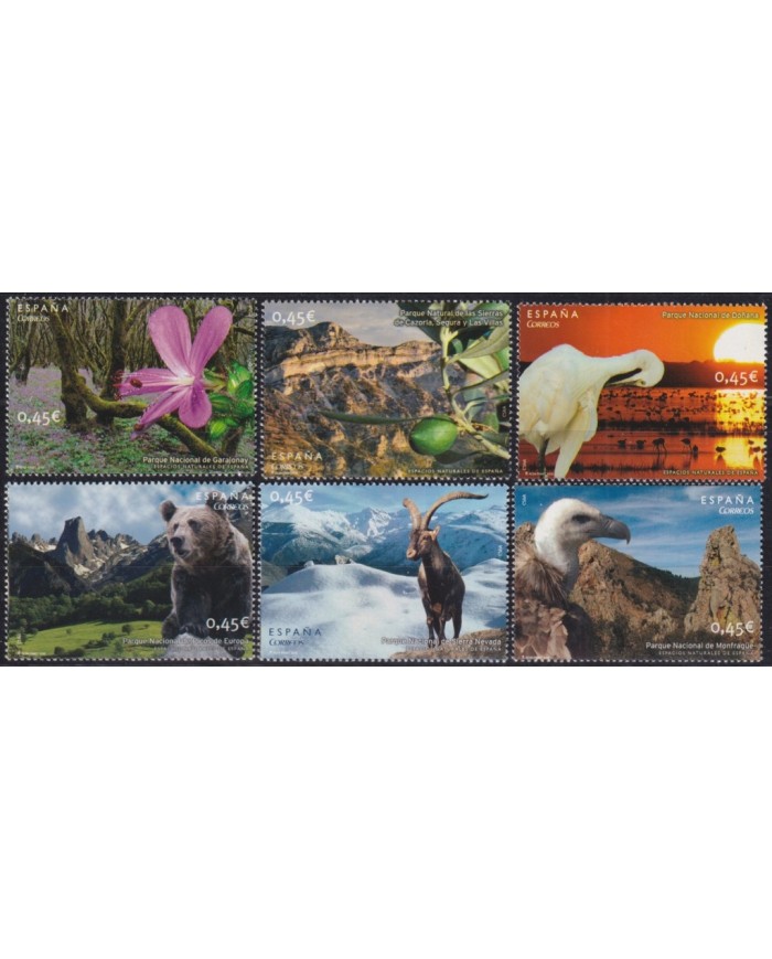 F-EX64241 ESPAÑA SPAIN MNH 2010 PARQUES NACIONALES BIRD AVES PAJAROS OISEAUX.