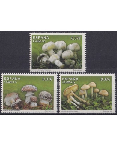 F-EX64246 ESPAÑA SPAIN MNH 2012 SETAS MUSHROOMS MICOLOGY.