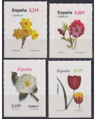 F-EX64248 ESPAÑA SPAIN MNH 2008 ADHESIVES FLOWER FLORES.