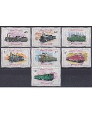 F-EX63271 HUNGARY MNH 1976 RAILROAD TRAIN RAILWAYS LOCOMOTIVE FERROCARRIL.