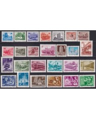 F-EX62769 HUNGARY MNH 1963-72 DEFINITIVE TRANSPORT BUS AUTOMOVIL RAILROAD TRAIN RAILWAYS LOCOMOTIVE FERROCARRIL.
