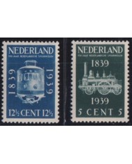 F-EX63519 NEDERLAND NETHERLAND MH 1939 RAILROAD TRAIN RAILWAYS LOCOMOTIVE FERROCARRIL.