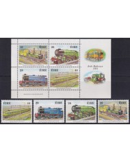 F-EX63258 IRELAND MNH 1984 RAILROAD TRAIN RAILWAYS LOCOMOTIVE FERROCARRIL.