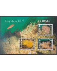 F-EX61841 JERSEY ENGLAND UK USED 2004 MARINE WILDLIFE V FINGERS REEF CORAL.