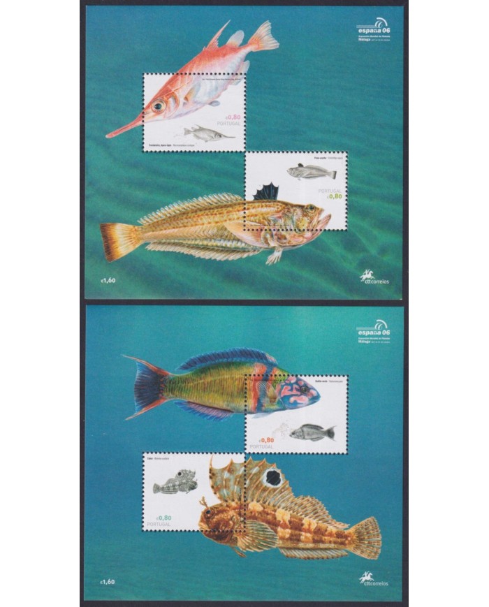 F-EX59888 PORTUGAL MNH 2006 MARINE WILDLIFE MIGRANT FISH.