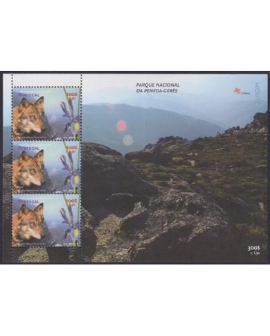 F-EX59884 PORTUGAL MNH 1999 EUROPA NATIONAL PARK PENEDA CERES WOLF.
