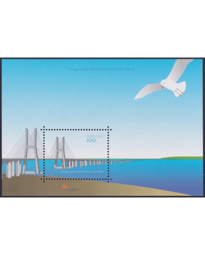 F-EX61936 PORTUGAL MNH 1998 INAUGURATION OF VASCO DE GAMA BRIDGE.