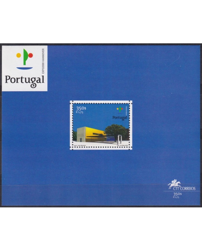 F-EX61248 PORTUGAL MNH 2000 WORLD EXPO HANNOVER BLOCK.