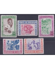 F-EX57419 GUINEA MNH 1960 MEDICINE HEALTH INVESTIGATIONS & DEVELOPMENTS.